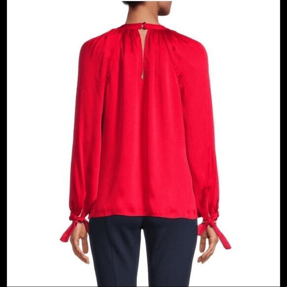 Trina Turk Water Lily Top - Red - Picture 2 of 5